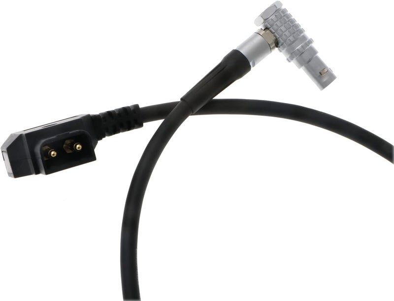 Uonecn for ARRI RED Camera Cable for Anton Bauer Right Angle 0B 2 pin Male to D-tap Power Cable for Teradek Bond - Image 3